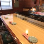 太平寿し - カウンター席