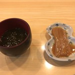 太平寿し - お通し