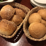 Nikusakaba Bisutoro Otoko Mae - お通しのパン
