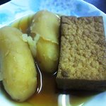 上田温酒場 - ｢じゃがいも､厚揚げ｣