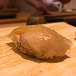 鮓 きずな - 淡路島 かわはぎ昆布締め