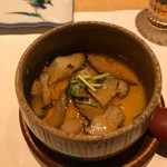 鮓 きずな - 鰆と岡山県椎茸茶碗蒸し