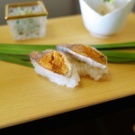 湖里庵 - 鮒寿し握り