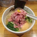 真鯛らーめん 麺魚 - 濃厚真鯛らーめん(850円)+特性250円