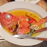 TAVERNA UOKIN - 勝浦産　金目鯛まるごと１尾　ヴァポーレ　¥２１８０