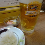 冨士屋 - 生ビール(500円)