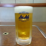 とみや - 生ビール(500円)