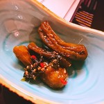 おばんさい家 くるり - お通し　ししとう