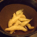 付きだし（生姜）