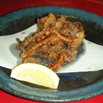 魚料理のお店 鮮魚まるふく - イカげそ揚げ