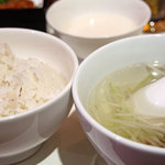 伊達の牛たん本舗 - 麦ご飯・テールスープ