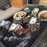 主婦の店 - 夜の部…栄螺&鮑