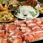 生ハム事業部by izakaya ハーリー - 全ての1次会コースにド迫力の【生ﾊﾑ面積1800c㎡ on the board】が加わりリニューアル