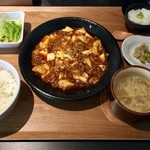 Shisen Chuu Kako-En - 麻婆豆腐セット、780円です。