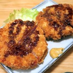 大露路 - ハムメンチ￥300