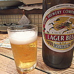 くうのむ ちゃのま - 瓶ビール「麒麟ラガー」