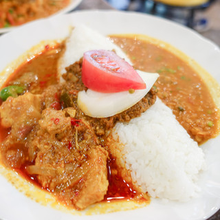 トプカ - 料理写真:ポーク＆キーマ