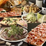 生ハム事業部by izakaya ハーリー - 豪華ローストポークのコースにも生ハム板盛り