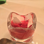 レストラン コーイン - フランボワーズのソルベ