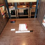 一蘭 - 【2017.5.4(木)】仕切られたテーブル席