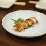 鳥長 - 胸肉のたたき・・