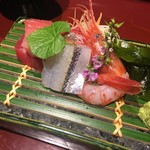 料理旅館 金沢茶屋 - 里海の旬物 桜鯛 さより まぐろ 甘海老