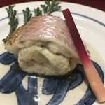 料理旅館 金沢茶屋 - のど黒唐蒸し