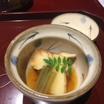 料理旅館 金沢茶屋 - 穴子豆腐 蕗