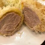 成蔵 - 霧降高原豚のシャ豚ブリアンかつ定食