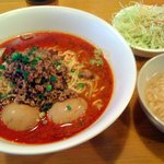 川菜館 - 担々麺セット（汁あり）