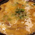 和食堂 欅 - 穴子の柳川鍋アップ