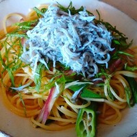 TROIS CUIT ASANUMA - 釜揚げシラスのペペロンチーノ