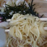 ゑびす食堂 - ラーメン400円　麺アップ