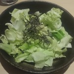 酒菜の隠れ家 月あかり - 別注文のキャベツサラダ(￣ー￣)