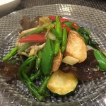 SEN YO - 季節の色々野菜、岩塩炒め