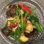 SEN YO - 季節の色々野菜、岩塩炒め