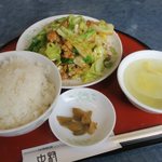 中村 - 回鍋肉定食（￥850）外税