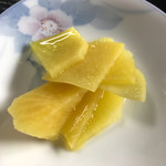 山麓亭 - おかわり自由の漬物