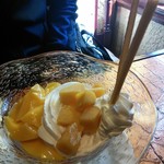 Cafe & Restaurant ひまわり - マンゴーパフェ