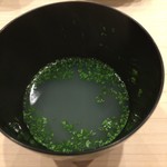 鮨竹 - 蛤のお吸い物