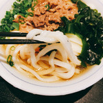 手打うどん 長谷沼 - 麺リフト