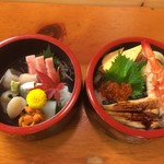 ふく鮨 - 特上ちらし 2段