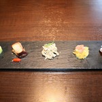 高級中華仕出し弁当 熊猫軒 - 前菜盛り合わせ