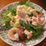 ふく鮨 - サラダ