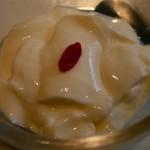 高級中華仕出し弁当 熊猫軒 - 杏仁豆腐