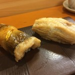 ふく鮨 - 穴子 詰め 塩