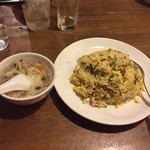 中華料理　西遊記 - 170425高菜と豚肉チャーハン680円
