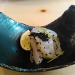 酒彩蕎麦 初代 - 白身魚昆布〆648円