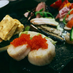 ダイニングキッチン チドリ - ▲シェフおまかせ前菜アラカルトホタテのソテー