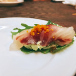 ダイニングキッチン チドリ - ▲五島列島の鯛の握り